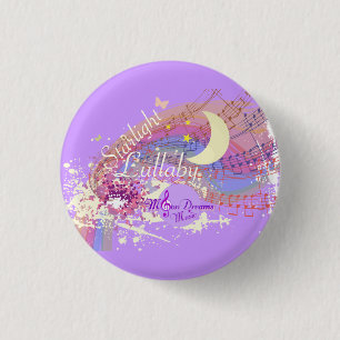 Starlight Lullaby Colorsplash Round Magnet Ronde Button 3,2 Cm