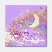 Starlight Lullaby Colorsplash Square Magnet (Voorkant)