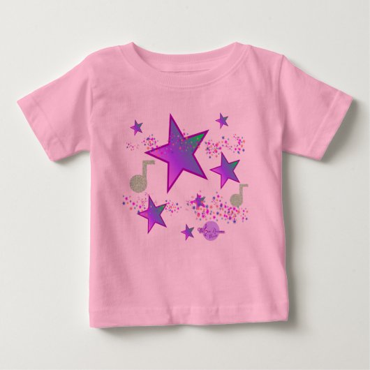 Starlight Lullaby Roze Baby Tutu Rompertje (Voorkant)