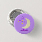 Starlight Lullaby Small Round Button (Voorkant /achterkant)