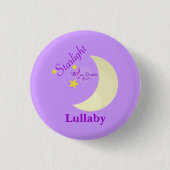 Starlight Lullaby Small Round Button (Voorkant)