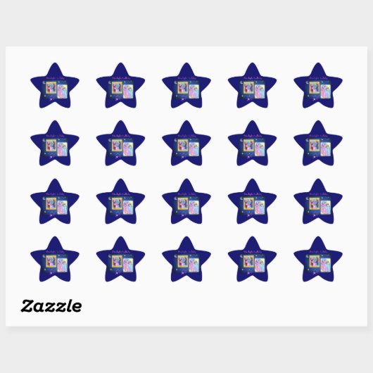 Starlight Lullaby Star Shaped Sticker (Vel)