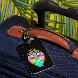 Starlight Oracle Owl Bagagelabel