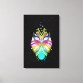 Starlight Oracle Owl Canvas Afdruk (Voorkant)
