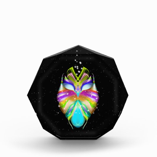 Starlight Oracle Owl Fotoblokken (Voorkant)