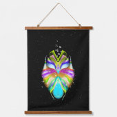 Starlight Oracle Owl Hangend Wandkleed (Voorkant)