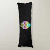 Starlight Oracle Owl Lichaamskussen (Voorkant Verticaal)