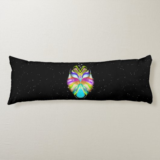 Starlight Oracle Owl Lichaamskussen (Voorkant)