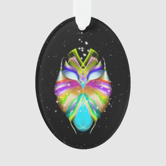 Starlight Oracle Owl Ornament (voorkant)