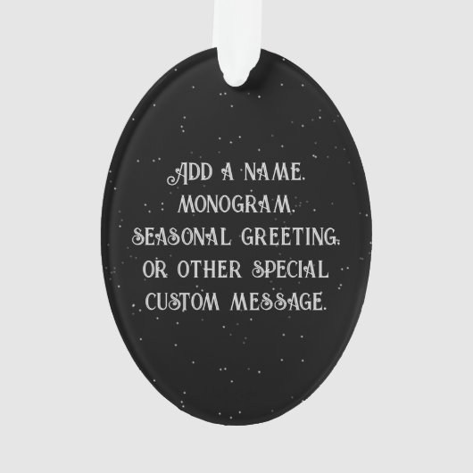 Starlight Oracle Owl Ornament (achterkant)