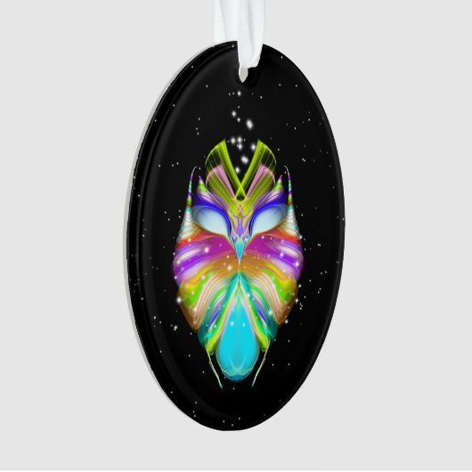 Starlight Oracle Owl Ornament (voorkant)