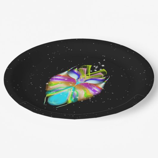 Starlight Oracle Owl Papieren Bordje (Gekanteld)