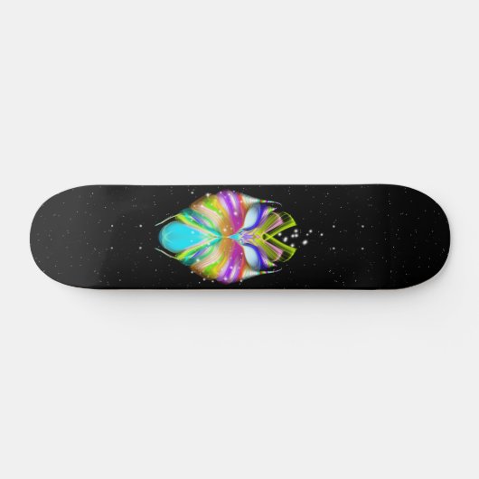 Starlight Oracle Owl Persoonlijk Skateboard (Horizontaal)