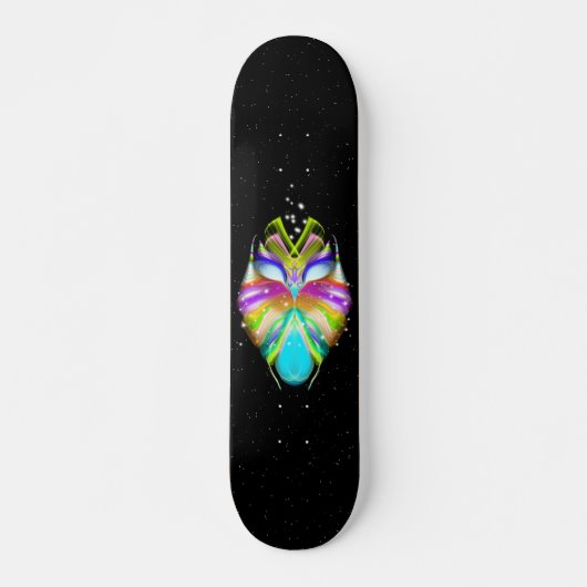Starlight Oracle Owl Persoonlijk Skateboard (Voorkant)