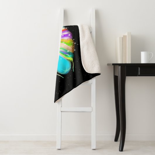 Starlight Oracle Owl Sherpa Deken (In situ)