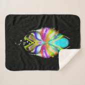 Starlight Oracle Owl Sherpa Deken (Voorkant (horizontaal))