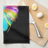 Starlight Oracle Owl Theedoek (Quarter Fold)