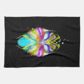 Starlight Oracle Owl Theedoek (Horizontaal)