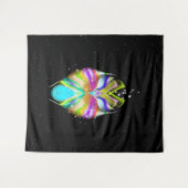 Starlight Oracle Owl Wandkleed (Voorkant (horizontaal))