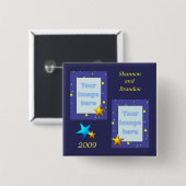 Starlight Photo Button (Voorkant /achterkant)