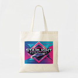 Starlight Rebellion Retro Pop Cultuur canvas tas