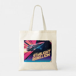 Starlight Rebellion Retro Pop Cultuur canvas tas
