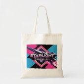 Starlight Rebellion Retro Pop Cultuur canvas tas (Voorkant)