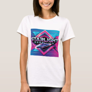 Starlight Rebellion Retro Pop Cultuur vrouwen t-sh T-shirt