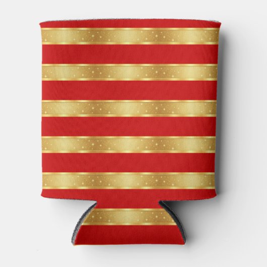 Starlight Red & Gold Blikjeskoeler (Voorkant)