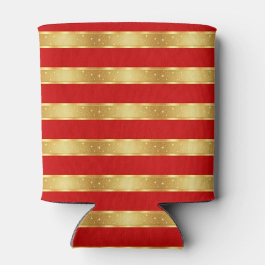 Starlight Red & Gold Blikjeskoeler (Achterkant)