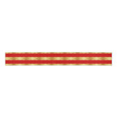 Starlight Red & Gold Grosgrain Lint (Voorkant)