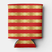 Starlight Rood & Goud Blikjeskoeler (Voorkant)