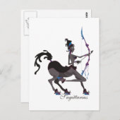 Starlight Sagittarius Briefkaarten (Voorkant / Achterkant)