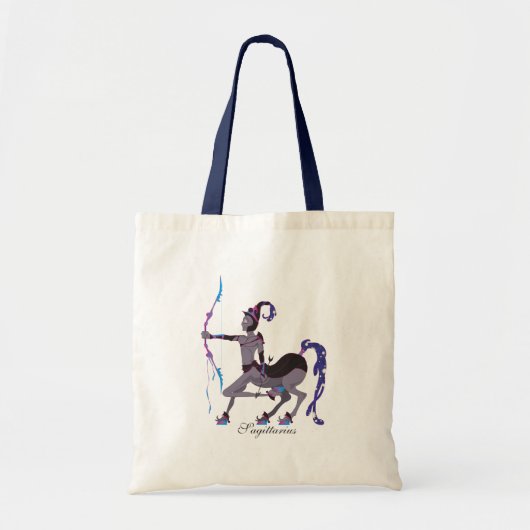 Starlight Sagittarius (Mannelijke) zakken Tote Bag (Voorkant)