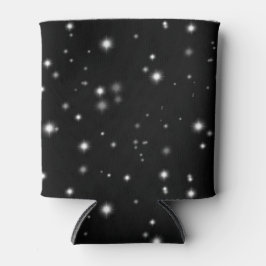 Starlight Sparkles Black en White Stars Blikjeskoeler