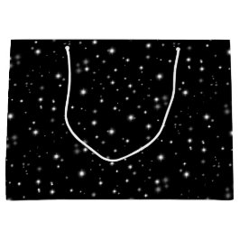 Starlight Sparkles Black en White Stars Groot Cadeauzakje