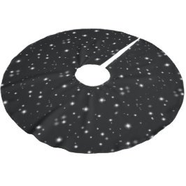 Starlight Sparkles Black en White Stars Kerstboom Rok