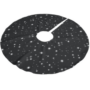 Starlight Sparkles Black en White Stars Kerstboom Rok