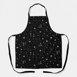 Starlight Sparkles Black en White Stars Schort