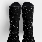 Starlight Sparkles Black en White Stars Sokken (Top)