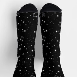 Starlight Sparkles Black en White Stars Sokken