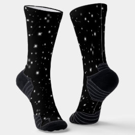 Starlight Sparkles Black en White Stars Sokken