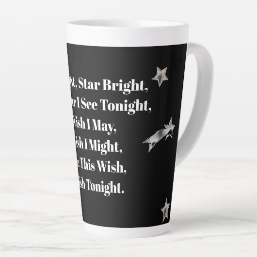 Starlight, Star Bright 17 oz Latte Cup Latte Mok (Rechterhoek)