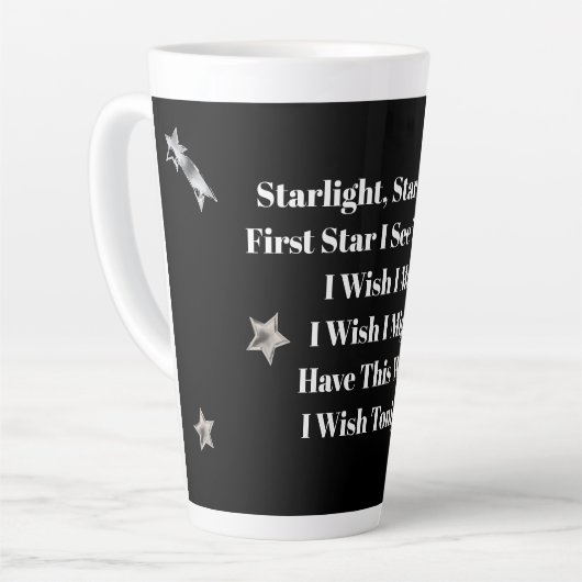 Starlight, Star Bright 17 oz Latte Cup Latte Mok (Linkerhoek)