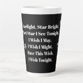 Starlight, Star Bright 17 oz Latte Cup Latte Mok (Voorkant)