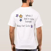 Starlight Starbright Wish I had een echte avond T-shirt (Achterkant)