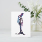 Starlight Virgo-Briefkaarten Briefkaart (Staand voorkant)