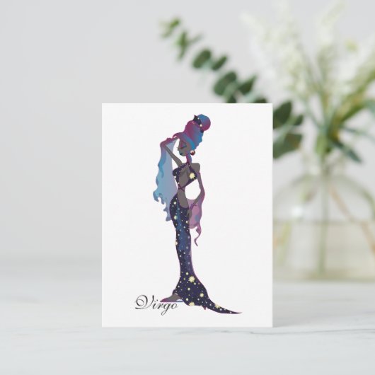Starlight Virgo-Briefkaarten Briefkaart (Staand voorkant)