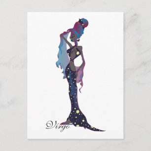 Starlight Virgo-Briefkaarten Briefkaart