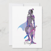 Starlight Virgo (mannen) Kaart (Voorkant)